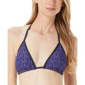 Michael Kors Bottoms & Triangle Logo Bikini Top M, NWT